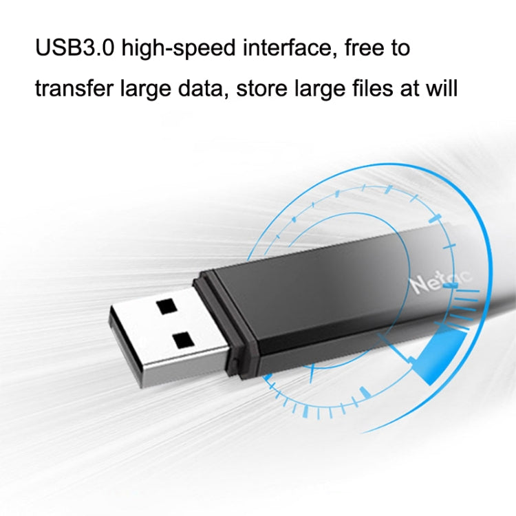 Netac U351 Metal High Speed Mini USB Flash Drives, Capacity: 128GB - USB Flash Drives by Netac | Online Shopping UK | buy2fix
