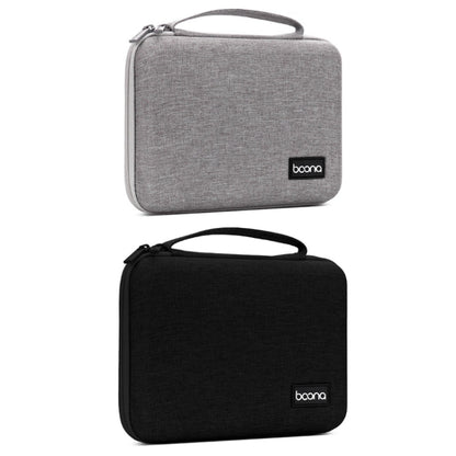 Baona BN-F018 Multifunctional Double Layer EVA Hard Shell U Disk Data Cable Storage Bag(Grey) - Hard Drive Bags & Cases by Baona | Online Shopping UK | buy2fix