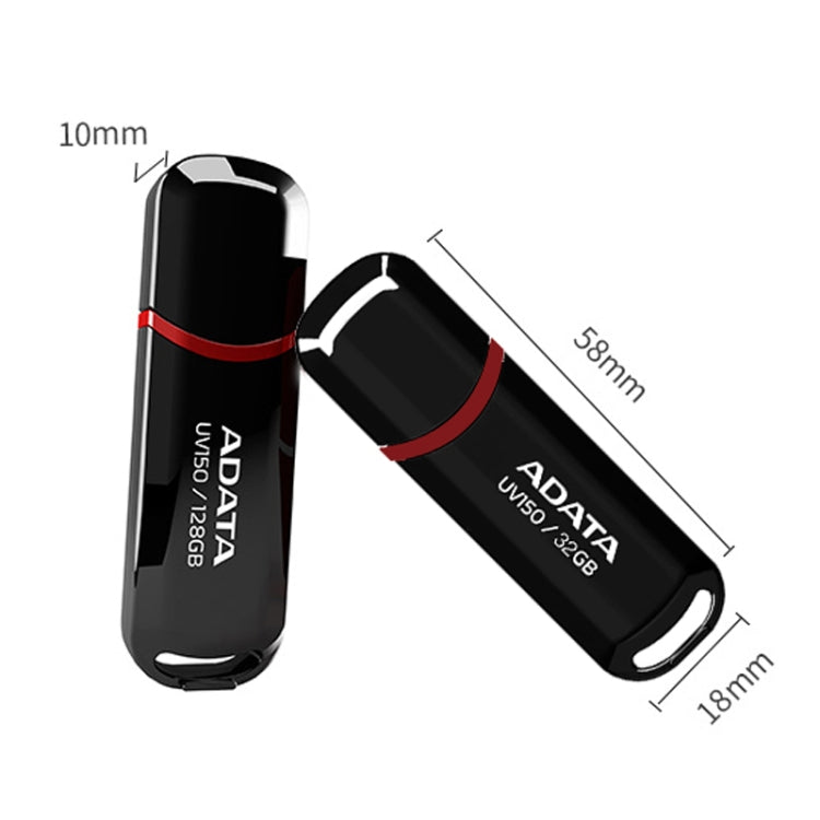 ADATA UV150 High Speed USB3.1 Business USB Flash Drive, Capacity: 32GB(Red) - USB Flash Drives by ADATA | Online Shopping UK | buy2fix