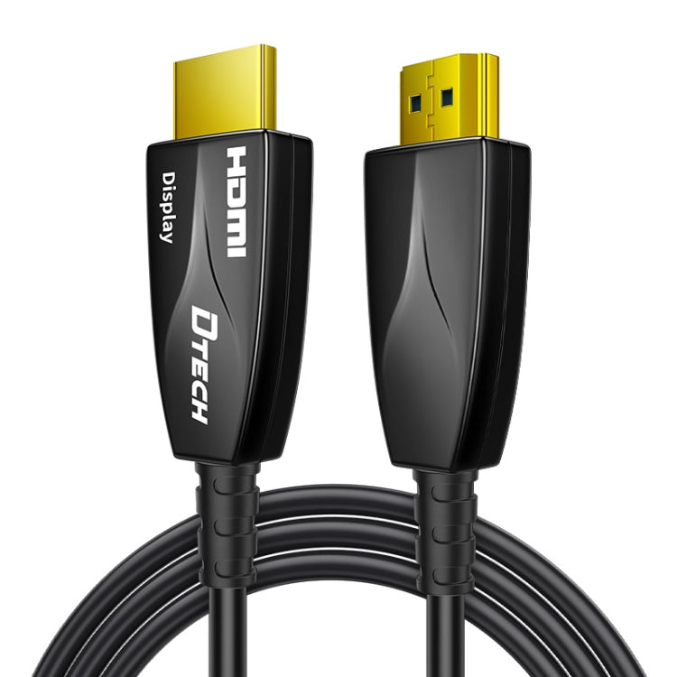 DTECH HDMI 2.0 Version Fiber Optical Line 4K 60Hz Large Screen TV Engineering Wiring, Length: 2m - Cable by DTECH | Online Shopping UK | buy2fix