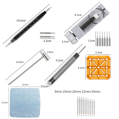 29-in-1 Watch Strap Link Removal Tool Watch Repair Kit - Watch Repair Tools by buy2fix | Online Shopping UK | buy2fix