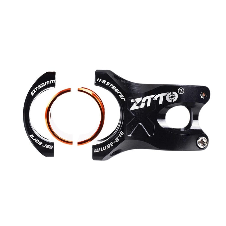 ZTTO Bicycle Handlebar Hollow 0 Degree Short Riser(Red) - Outdoor & Sports by ZTTO | Online Shopping UK | buy2fix