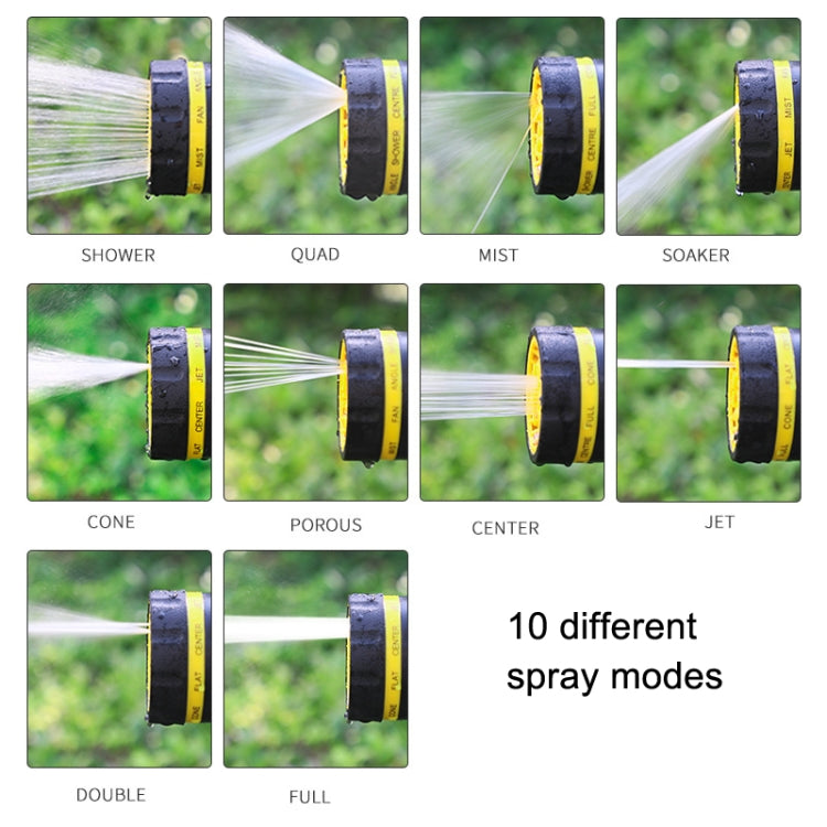 10 Functional Watering Sprinkler Head Household Water Pipe, Style: D6+4 Connector - Home & Garden by buy2fix | Online Shopping UK | buy2fix