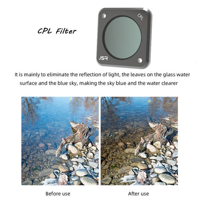 JSR  Action Camera Filters for DJI Action 2,Style:  ND8 - DJI & GoPro Accessories by JSR | Online Shopping UK | buy2fix