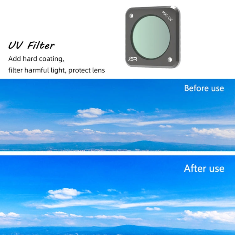 JSR  Action Camera Filters for DJI Action 2,Style:  ND8 - DJI & GoPro Accessories by JSR | Online Shopping UK | buy2fix