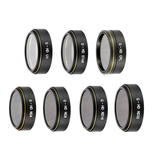 JSR G-HD Lens Filter for DJI Phantom 4 ADVANCED/Pro+,Model: UV+CPL+ND4+ND8+ND16+ND32 -  by JSR | Online Shopping UK | buy2fix