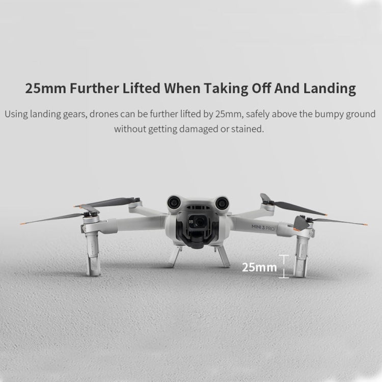 PGYTECH  For DJI Mini 3 Pro Raised Landing Gear ,Can Increase 25mm - Other by PGYTECH | Online Shopping UK | buy2fix