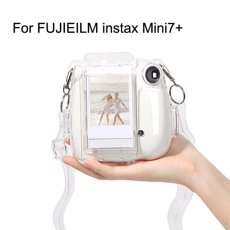 CAIUL Photo Pouch Transparent Storage Protective Case For FUJIEILM instax Mini7+(Transparent) - Camera Accessories by CAIUL | Online Shopping UK | buy2fix