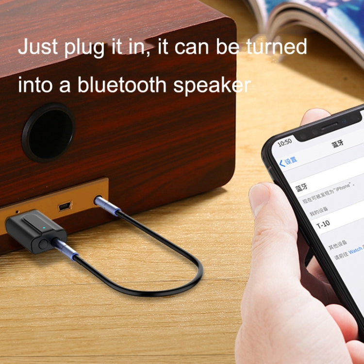 2PCS BT10 2 In 1 USB Bluetooth 5.0 Transmitter Receiver Speaker Computer Wireless Headphone Adapter - Apple Accessories by buy2fix | Online Shopping UK | buy2fix