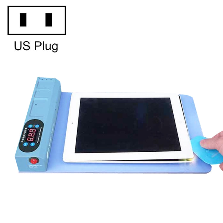 SUNSHINE S-918E LCD Screen Removal Treasure Mobile Phone Repair Heating Pad, US Plug(Blue) - Working Mat by SUNSHINE | Online Shopping UK | buy2fix