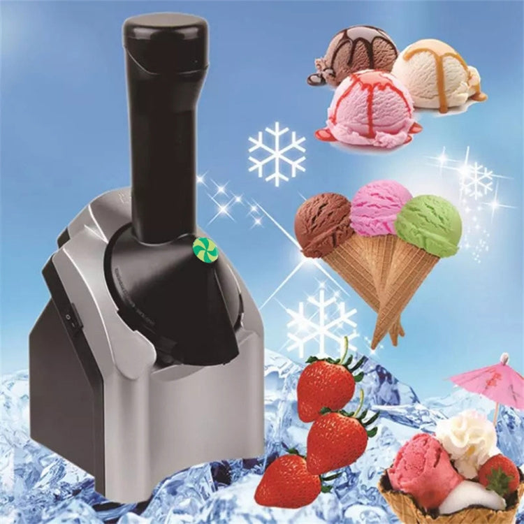Manual Ice Cream Machine Household Electric Fruit Ice Cream Machine(EU Plug) - Home & Garden by buy2fix | Online Shopping UK | buy2fix