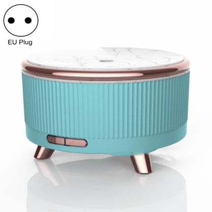 Ultrasonic Aromatherapy Diffuser Humidifier Essential Oil Diffuser EU Plug(Emerald) - Home & Garden by buy2fix | Online Shopping UK | buy2fix