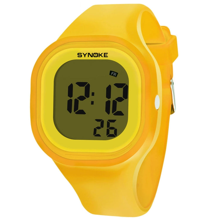 SYNOKE 66896 Multifunctional Detachable Waterproof Luminous Student Watch(Orange) - Silicone Strap Watches by SYNOKE | Online Shopping UK | buy2fix