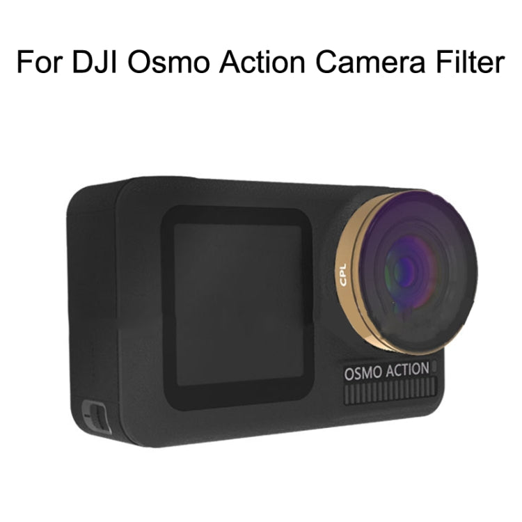 JSR For DJI Osmo Action Motion Camera Filter, Style: LG-ND16/PL - DJI & GoPro Accessories by JSR | Online Shopping UK | buy2fix