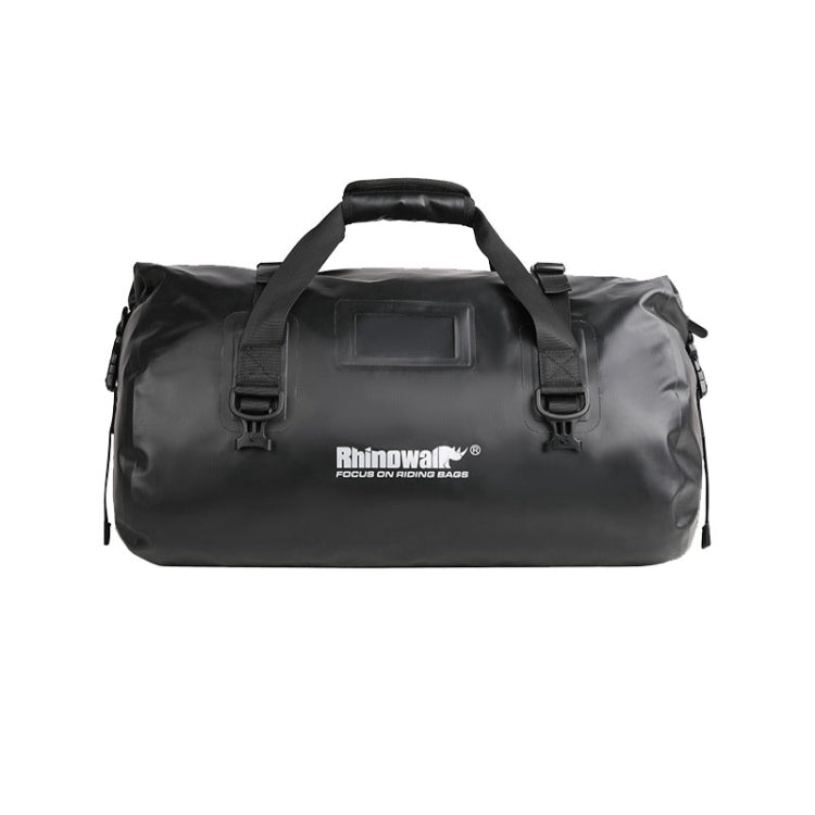 Rhinowalk MT20450 45L Large Capacity Portable Waterproof Motorcycle Tail Bag(Black) - In Car by Rhinowalk | Online Shopping UK | buy2fix