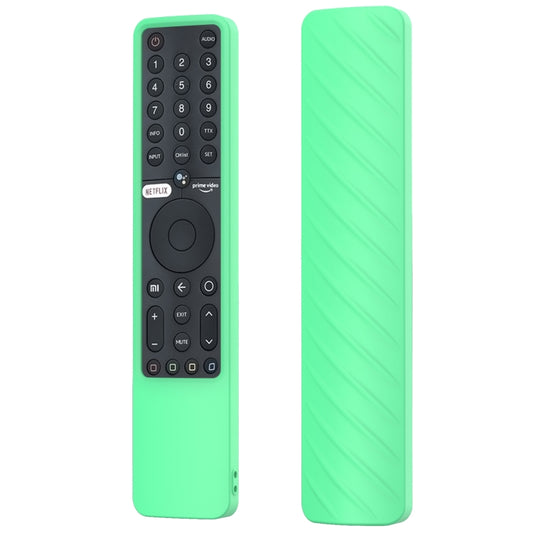 Suitable for Xiaomi P1 Remote Control Twill Washable Drop-proof Silicone Case(Luminous) - Consumer Electronics by buy2fix | Online Shopping UK | buy2fix