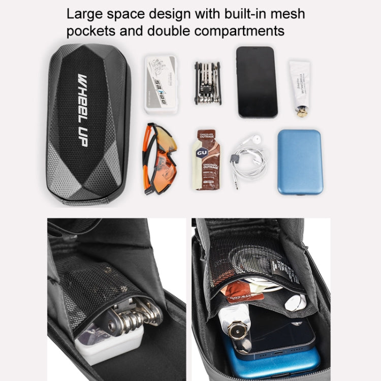 WHEEL UP X7 2L Electric Scooter Hard Shell Hanging Bag,Style: Quick Release Bracket - Bicycle Bags by WHEEL UP | Online Shopping UK | buy2fix