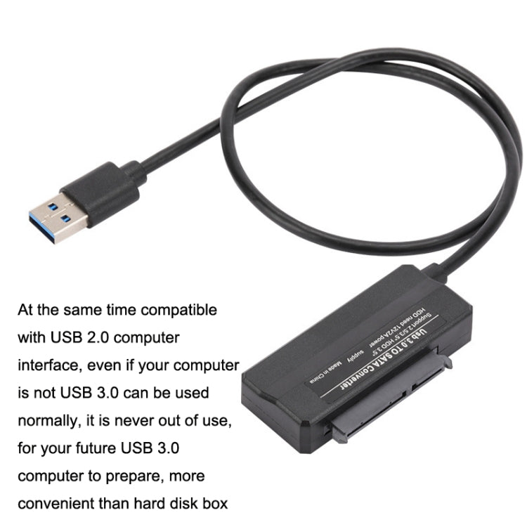 USB3.0 To SATA Cable USB3.0 Easy Drive Line Hard Drive Line, Cable Length: 45cm - USB to IDE / SATA by buy2fix | Online Shopping UK | buy2fix