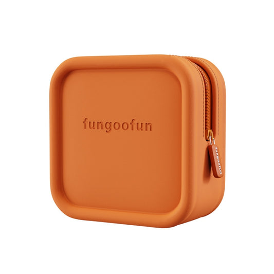 Fungoofun Candy Color EVA Travel Digital Storage Bag Cosmetic Bag, Color: Square Orange - Digital Storage Bag by Fungoofun | Online Shopping UK | buy2fix