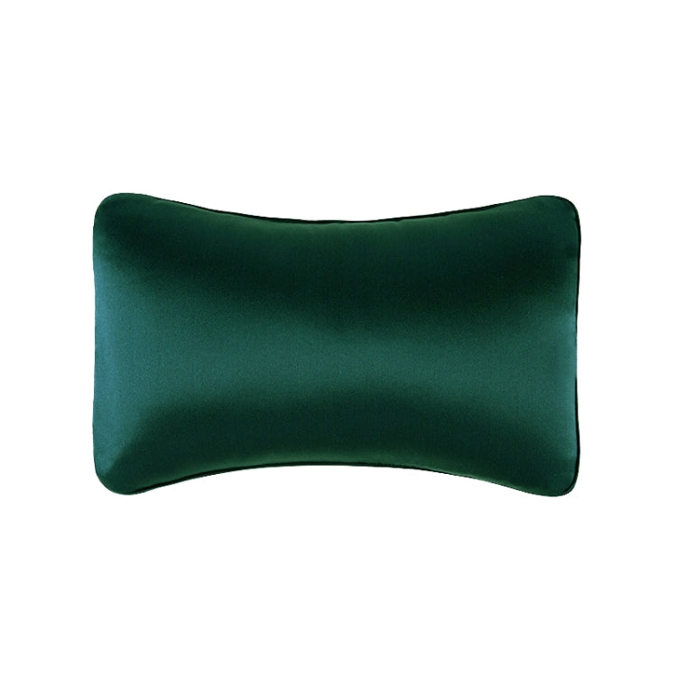 TZ19 Silk Car Head Pillow Car Memory Foam Comfort Lumbar Support(Green) - In Car by buy2fix | Online Shopping UK | buy2fix