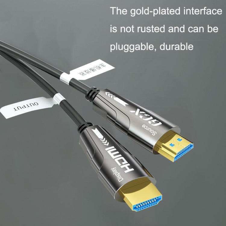 HDMI 2.0 Male To HDMI 2.0 Male 4K HD Active Optical Cable, Cable Length: 8m - Audio Optical Cables by buy2fix | Online Shopping UK | buy2fix