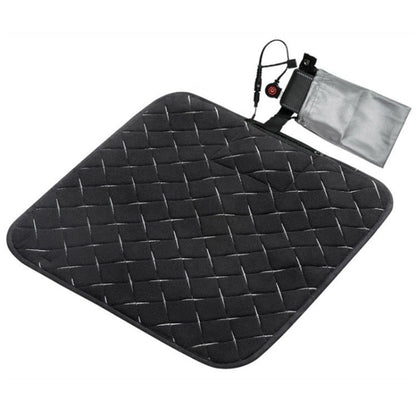 USB Charging Intelligent Thermostatic Heating Cushion(Black) - Cushions & Pillows by buy2fix | Online Shopping UK | buy2fix