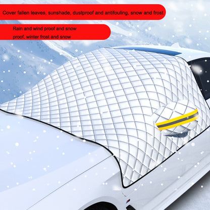 SUITU R-3945 Car Winter Front Glass Snow Shield Defrost Sunshade Thickened Car Clothing, Style: Non-magnet Three Layers Thickened - Window Foils & Solar Protection by SUITU | Online Shopping UK | buy2fix