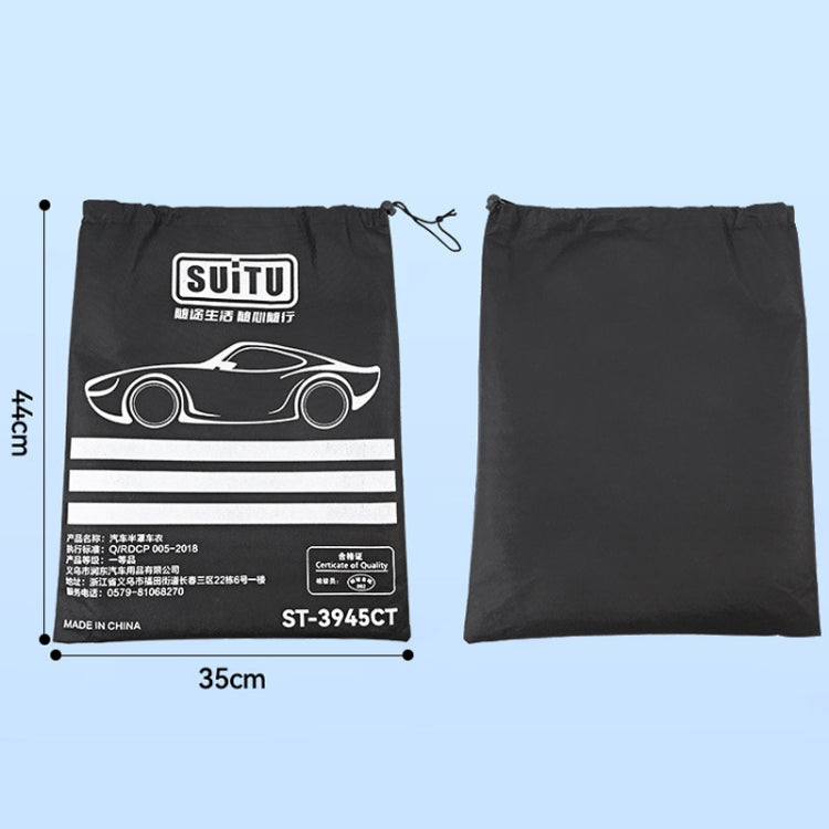 SUITU R-3945 Car Winter Front Glass Snow Shield Defrost Sunshade Thickened Car Clothing, Style: Non-magnet Three Layers Thickened - Window Foils & Solar Protection by SUITU | Online Shopping UK | buy2fix