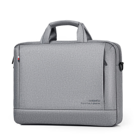 OUMANTU 020 Event Computer Bag Oxford Cloth Laptop Computer Backpack, Size: 15 inch(Light Gray) - Other by OUMANTU | Online Shopping UK | buy2fix