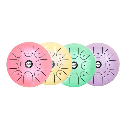 Shuffle SD-5 5.5 Inch Steel Tongue Carefree Empty Drum Percussion Instrument(Pink) - Percussion Accessories by shuffle | Online Shopping UK | buy2fix