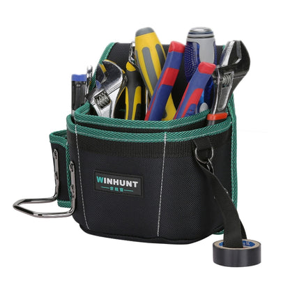 WINHUNT Multifunctional Canvas Electrician Tool Durable Storage Bag, Series: WH144 - Storage Bags & Boxes by WINHUNT | Online Shopping UK | buy2fix