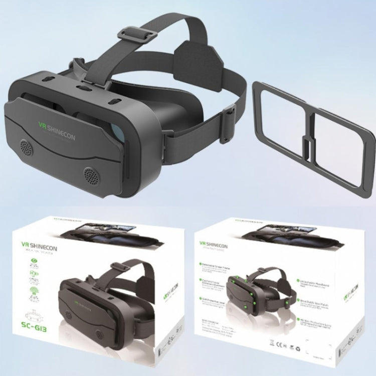 VRSHINECON G13 Virtual Reality VR Glasses Mobile Phone Movie Game 3D Digital Glasses(Black) - Consumer Electronics by VRSHINECON | Online Shopping UK | buy2fix