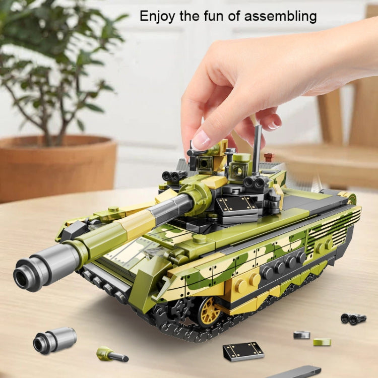 22008 T-34 CAYI Tank Model Assembled Puzzle Building Blocks Children Toys - Building Blocks by CAYI | Online Shopping UK | buy2fix