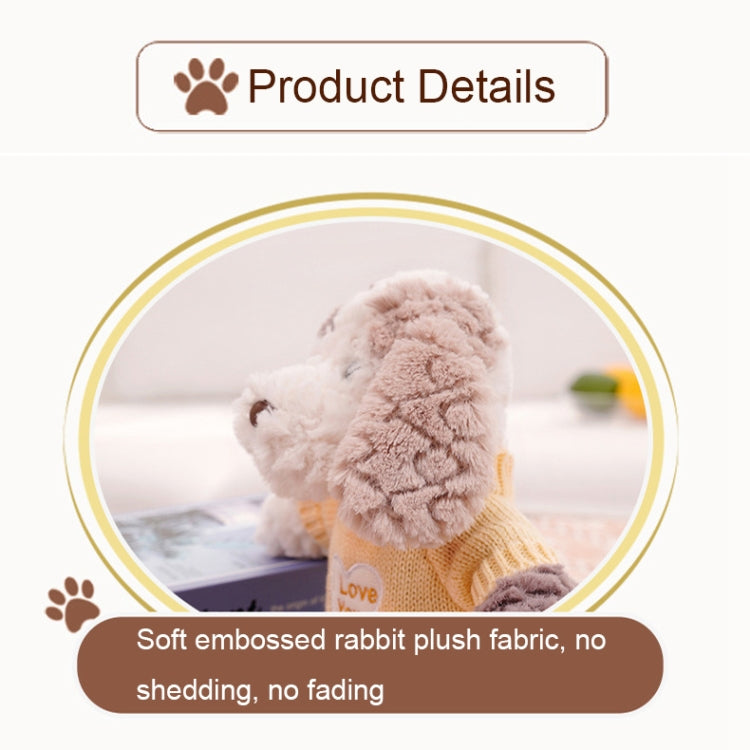 Cute Dressing Teddy Plush Toys Decorative Gift Plush Doll, Color: Gray Suit - Soft Toys by buy2fix | Online Shopping UK | buy2fix