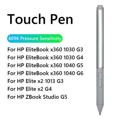 For HP Elitebook And ZBook X360 1030 G2/G3 Bluetooth Anti-touch Touch Pen(Silver) - Stylus Pen by buy2fix | Online Shopping UK | buy2fix