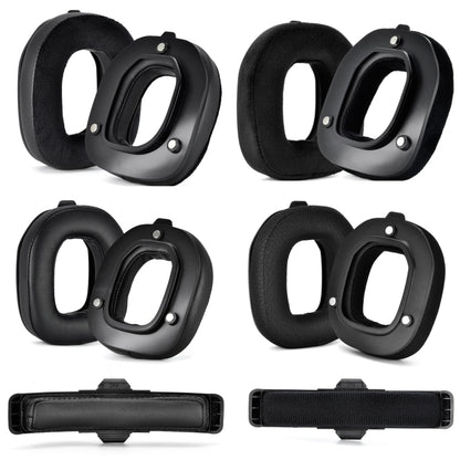 For Logitech Astro A50 Gen4 Headset Replacement Accessory ,Spec: 2pcs Football Network Earmuffs - Apple Accessories by buy2fix | Online Shopping UK | buy2fix