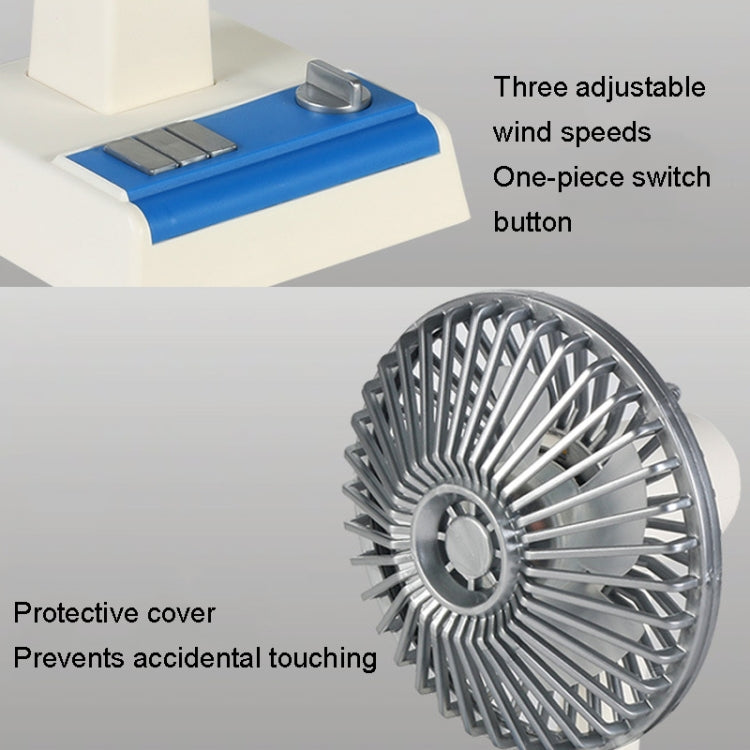 ZR21-25 Retro Desktop Fan High Wind Air Circulation Fan - Consumer Electronics by buy2fix | Online Shopping UK | buy2fix