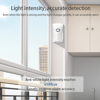 Tuya Smart App WiFi Infrared Alarm Smart Home Human Body Infrared Detector PIR - Security by buy2fix | Online Shopping UK | buy2fix