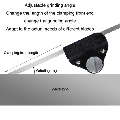 Manual Woodworking Planer Fixed Angle Sharpener Bracket(Black) - Abrasive Tools & Accessories by buy2fix | Online Shopping UK | buy2fix
