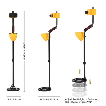 MD9020C High Sensitivity LCD Display Metal Detector - Consumer Electronics by buy2fix | Online Shopping UK | buy2fix