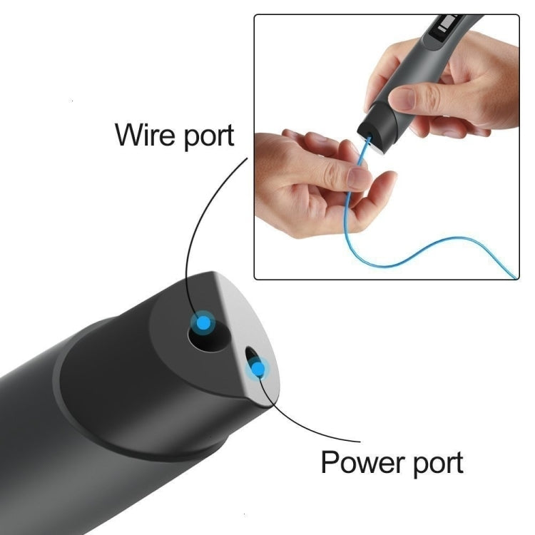 SL-300A  3D Printing Pen 8 Speed Control High and Low Temperature Version Support PLA/ABS/PCL Filament(Green) - Consumer Electronics by buy2fix | Online Shopping UK | buy2fix