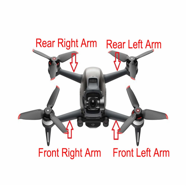 For DJI FPV Drone Arm Parts Replacement Spare Part ,Spec: Right Front - Repair & Spare Parts by buy2fix | Online Shopping UK | buy2fix