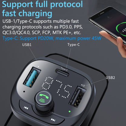 S-21 Car Bluetooth Player Receiver 50W Mobile Phone High Power Charger -  by buy2fix | Online Shopping UK | buy2fix