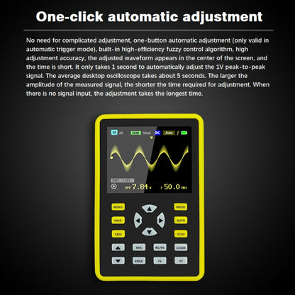 FNIRSI 2.4 Inch IPS Screen 100MHz Digital Oscilloscope(5012H) - Digital Multimeter by FNIRSI | Online Shopping UK | buy2fix