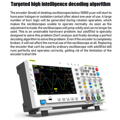 FNIRSI 1014D 2 in 1 Dual-channel 100M Bandwidth Digital Oscilloscope 1GS Sampling Signal Generator, US Plug - Digital Multimeter by FNIRSI | Online Shopping UK | buy2fix