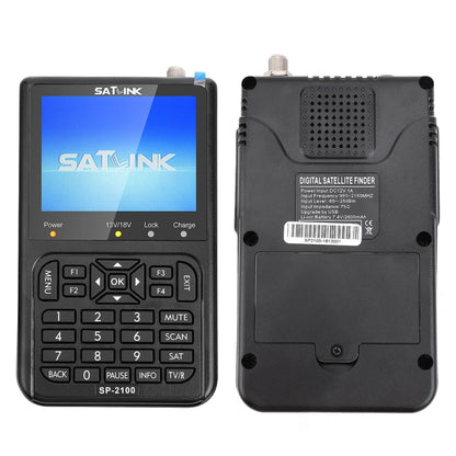 SATLINK SP-2100 HD Finder Meter Handheld Satellite Meter(US Plug) - Satellite Finder by SATLINK | Online Shopping UK | buy2fix