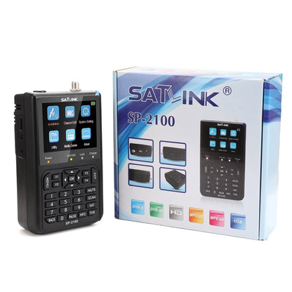 SATLINK SP-2100 HD Finder Meter Handheld Satellite Meter(US Plug) - Satellite Finder by SATLINK | Online Shopping UK | buy2fix