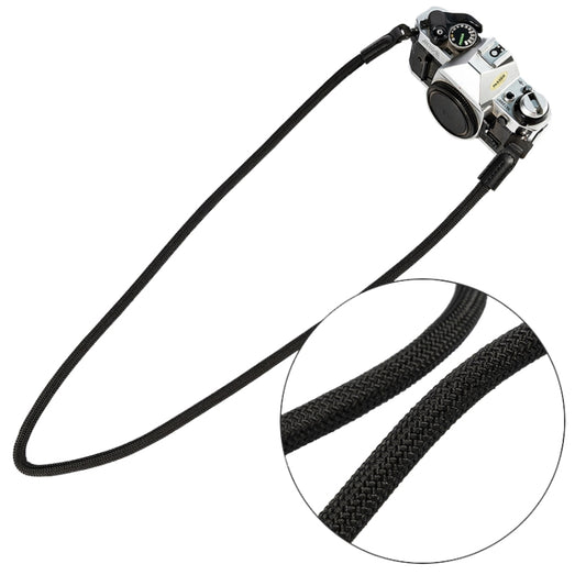 Climbing Rope Camera Strap SLR Camera Retro Wearable Shoulder Strap(Black) - Camera Strap by buy2fix | Online Shopping UK | buy2fix