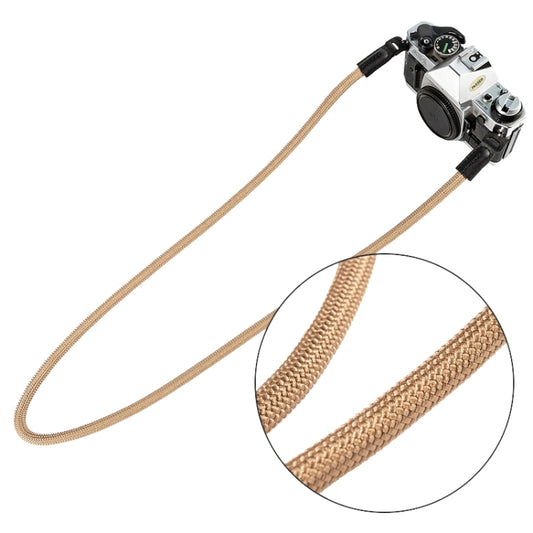 Climbing Rope Camera Strap SLR Camera Retro Wearable Shoulder Strap(Light Brown) - Camera Strap by buy2fix | Online Shopping UK | buy2fix