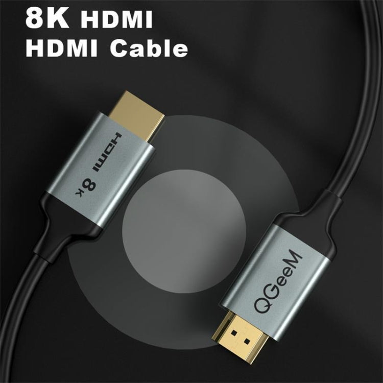 QGeeM QG-AV17 HDMI To HDMI Connection Cable Support 8K&60Hz 3m Length - Cable by QGeeM | Online Shopping UK | buy2fix